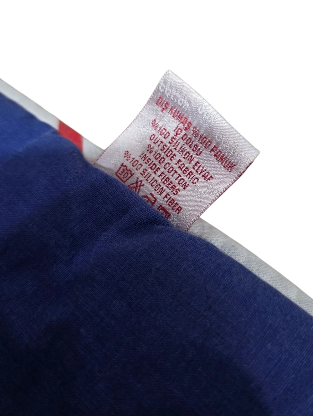 Cotton Box Nautical Red, White & Blue Boat Print Quilted Kids Comforter Blanket